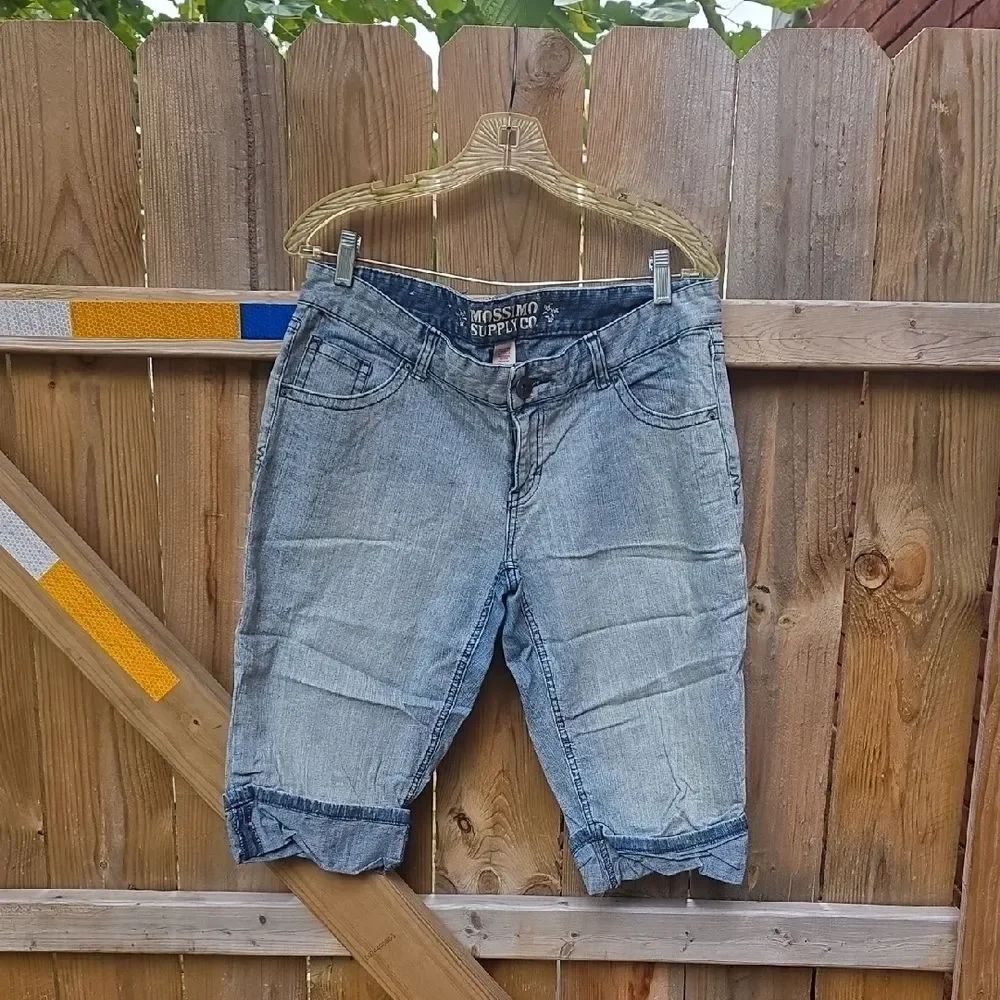 Mossimo Supply Co. Blue Denim Shorts